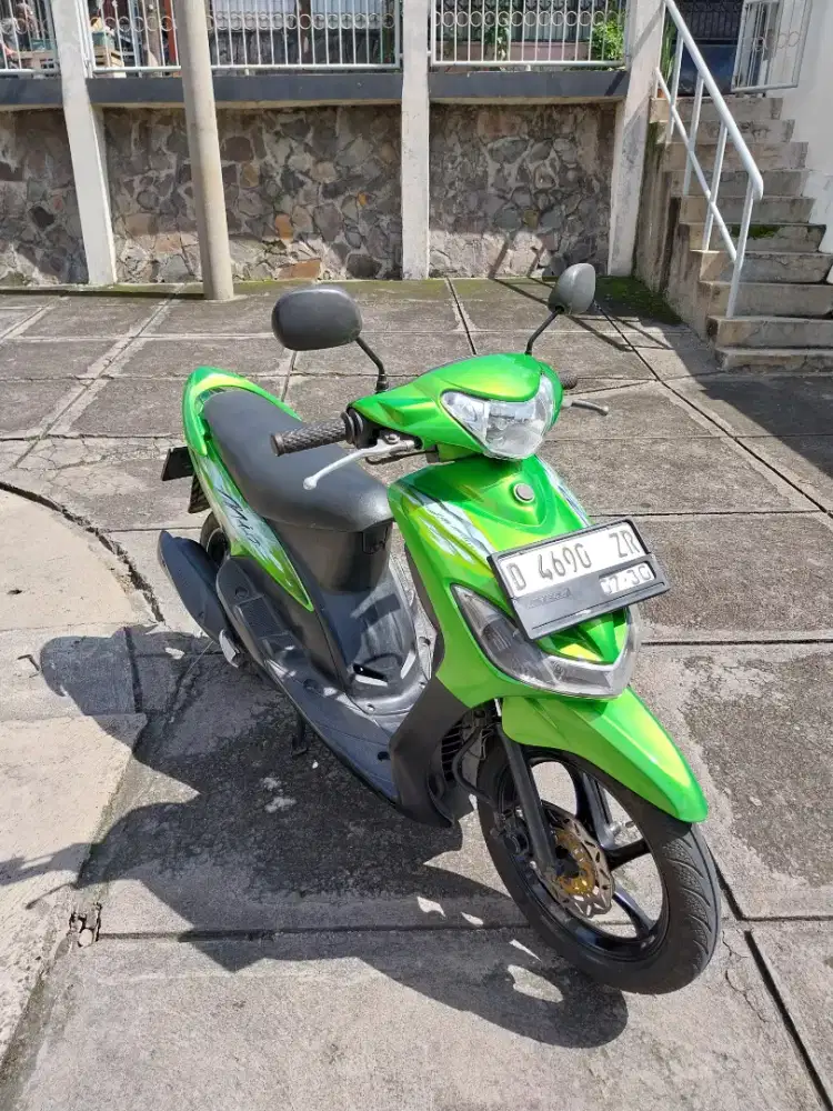 YAMAHA MIO 2010 PAJAK BARU DIISI ASLI HIJAU JARANG