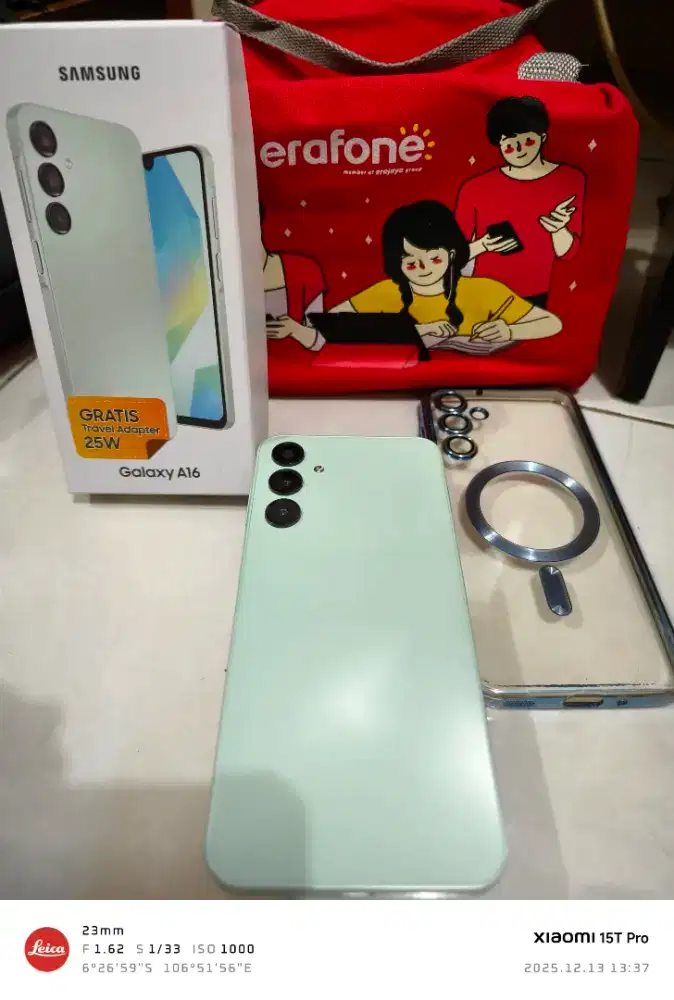 Jual SAMSUNG A16 seperti baru (baru dipakai 4 minggu)