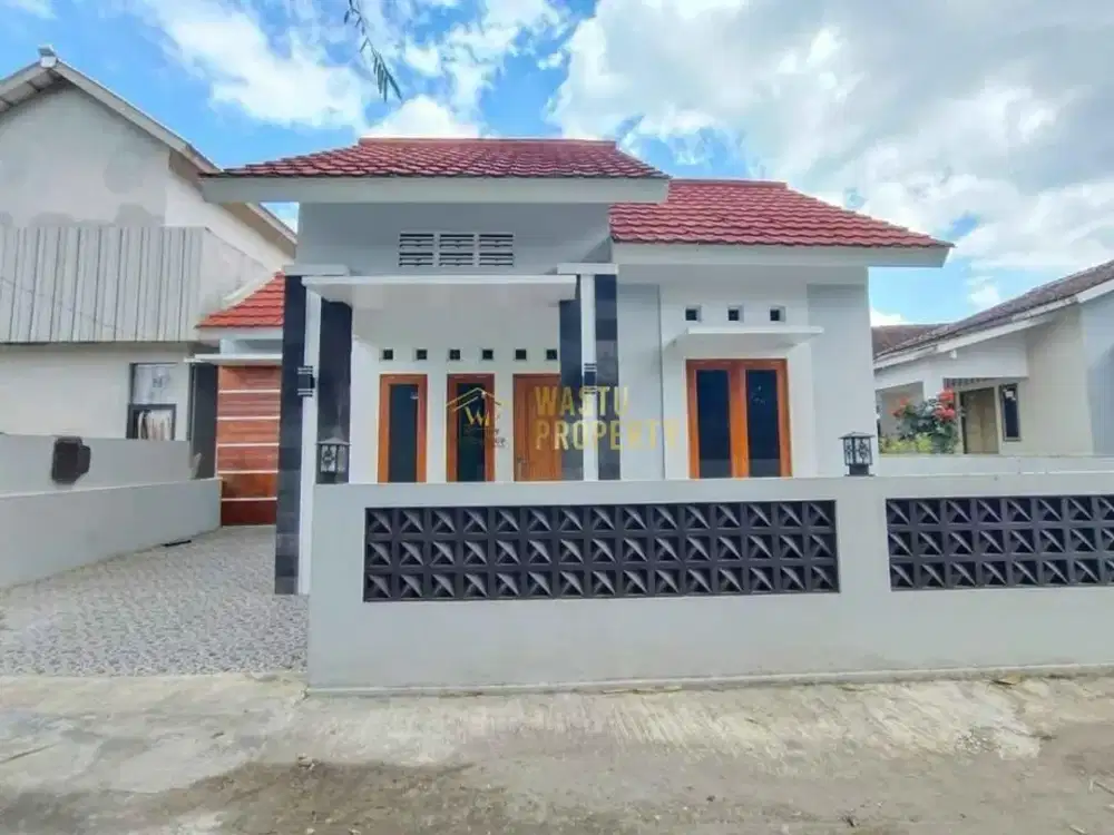 DIJUAL 1 UNIT RUMAH SIAP HUNI SHM 600 JUTAAN DI HARJOBINANGUN PAKEM JOGJA DEKAT KAMPUS UII
