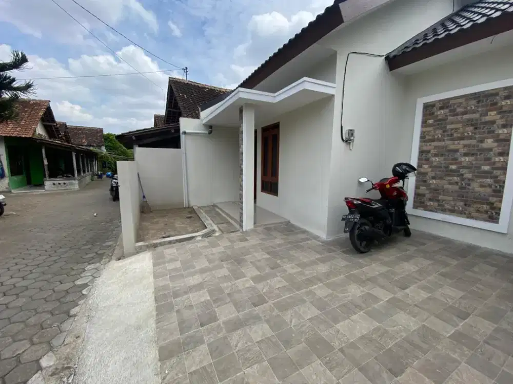 Rumah Impian Proses Bangun di Selatan RS Harjolukito Jogja – Harga 520 Juta Nego