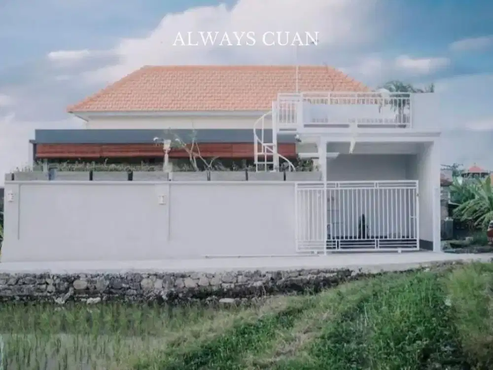 villa dijual siap dihuni 2 kamar tidur dan 2 kamar mandi