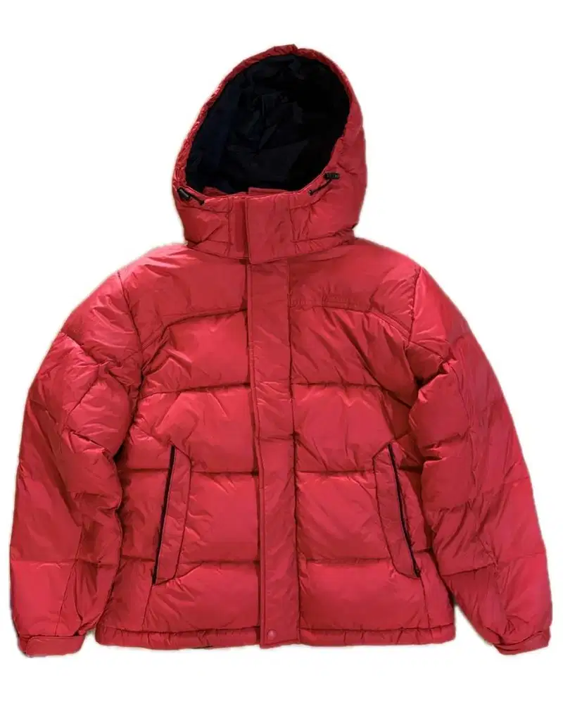 Jaket Musim Dingin Pria Merah Puffer