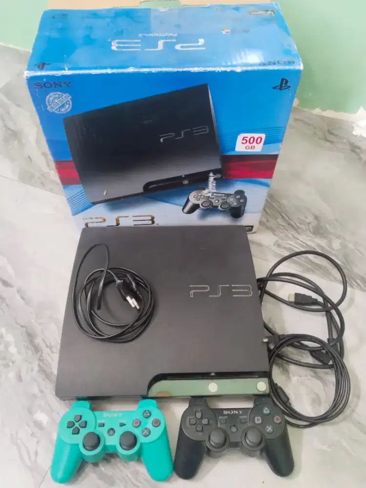 PS 3 Slim Normal 500gb Full set