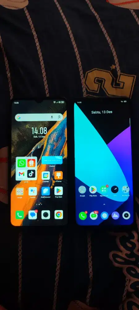 Infinix smart 7 dan realme 5i