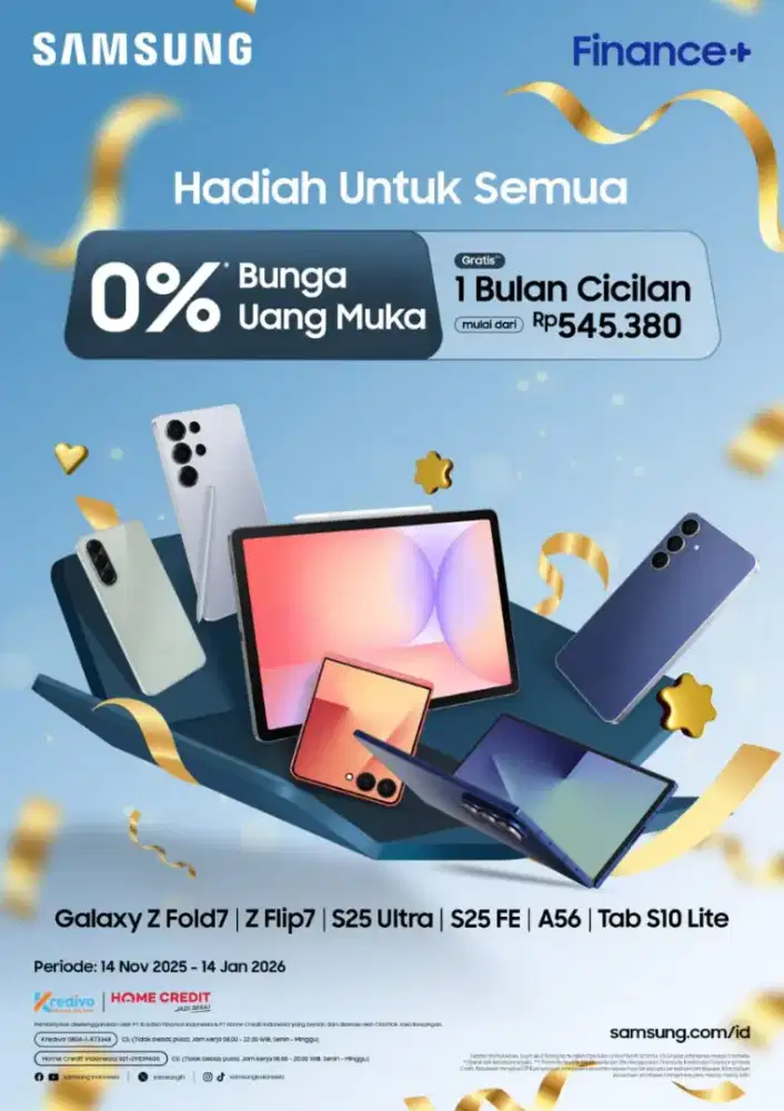 Credit handphone Samsung promo easy galaxy