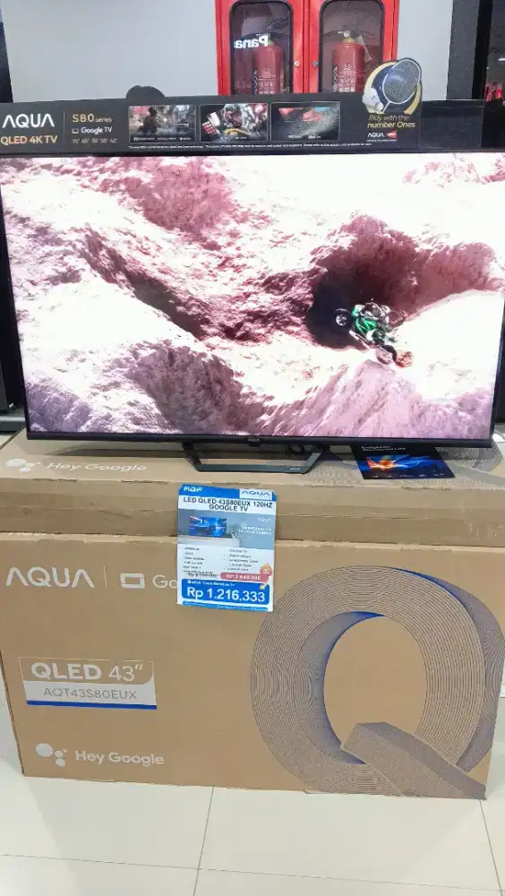 Promo cicilan Tv aqua 43 inci