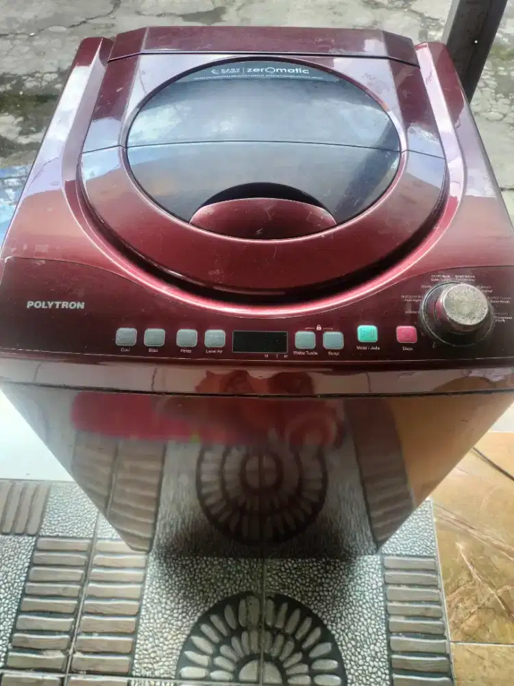 Mesin cuci otomatis polytron 8.5kg