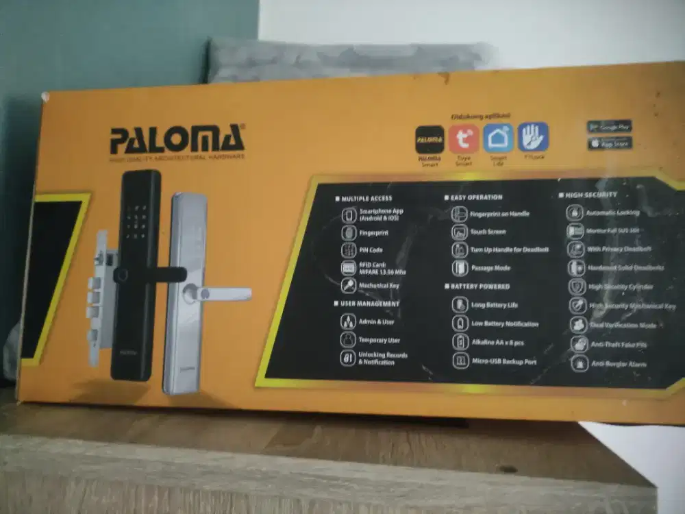 Smart home door lock