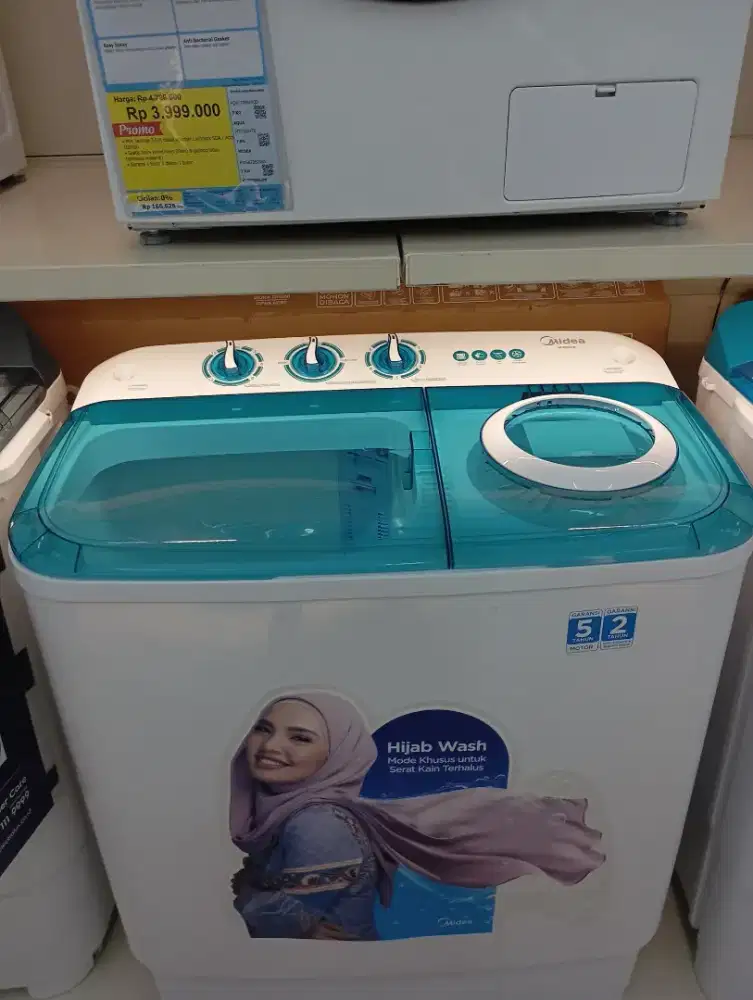 Mesin cuci 8kg bisa cash dan cicilan