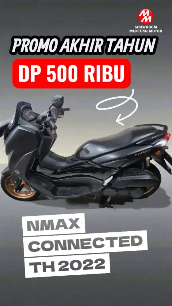 NMAX CONNECTED TH 2022, DP 500 RIBU