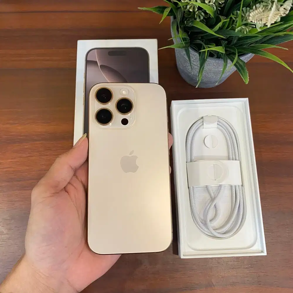 iPhone 16 Pro 256GB Desert Titanium Dual Sim Inter Beacukai