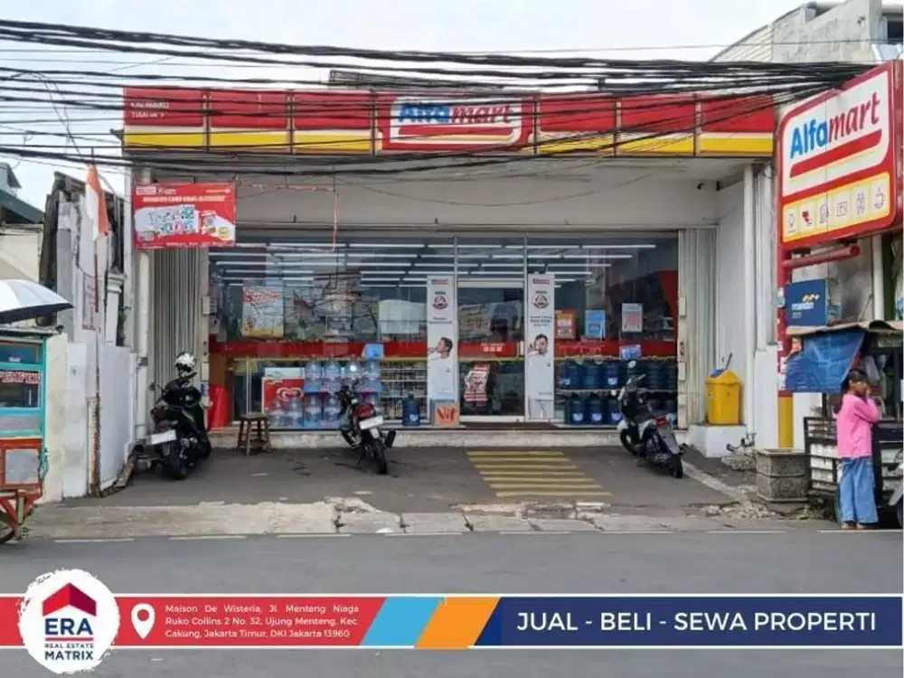Jual Ruko Lokasi Strategis Dan Bebas Banjir Di Kali Baru
