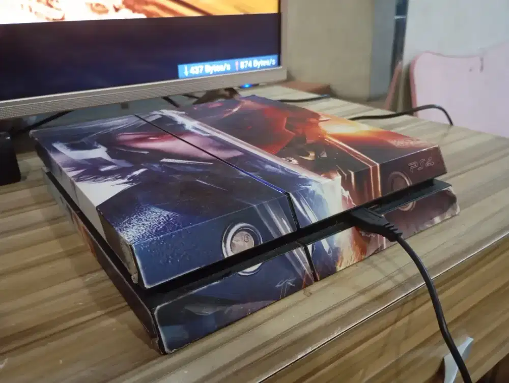 ps4 fat 500GB siap geber game banyak