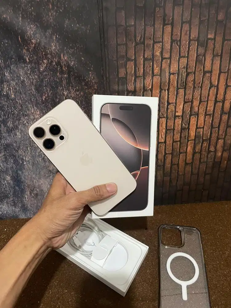 Iphone 16 promex 512 gb iBox bh 100% garansi on juni 2026 like new