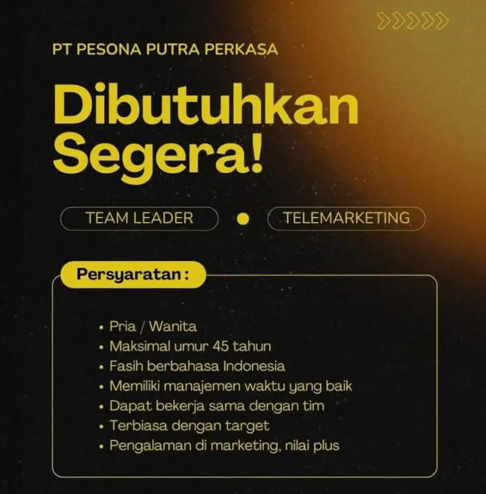 LOWONGAN KERJA PERBANKAN