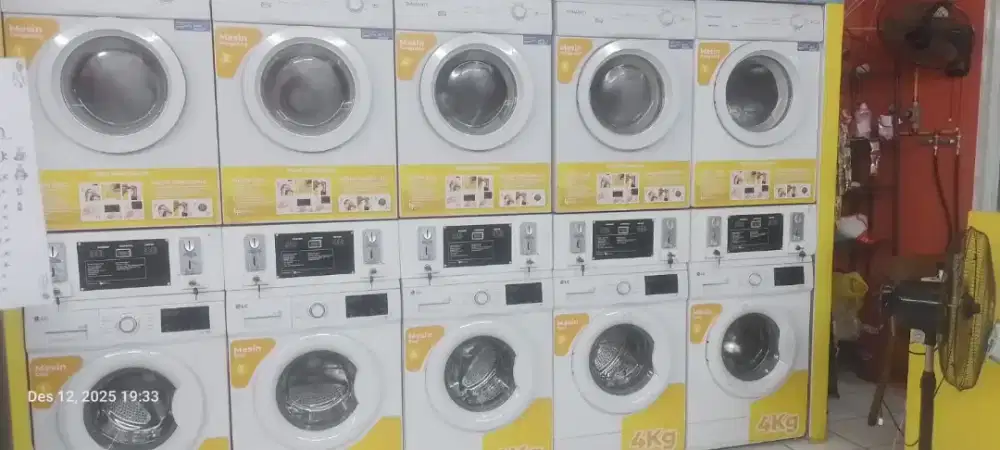MESIN LONDRI CUCI DAN PENGERING