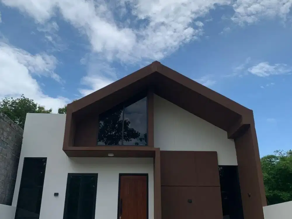 DIJUAL RUMAH CANTIK MODERN 300 JUTAAN DALAM CLUSTER SHM DI SEDAYU DEKAT KAMPUS MERCUBUANA