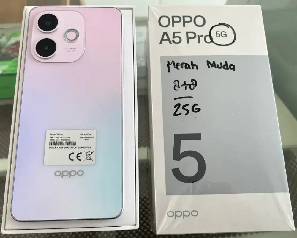 Oppo A5 pro 8/256gb 5G bekas