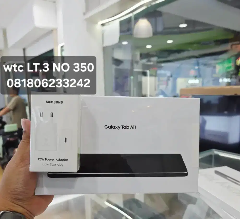 Samsung Tab A11 wifi 4/64 Baru Garansi resmi