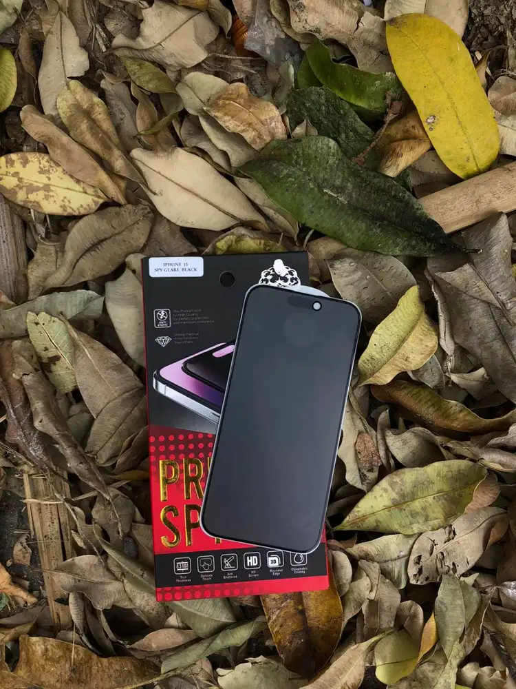 BG Guard Tempered Glass Privacy Glare iPhone 15