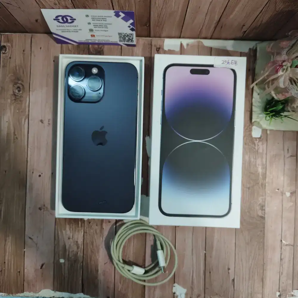 iPHONE 14PROMAX 256GB DEEP PURPLE FULLSET GG45658