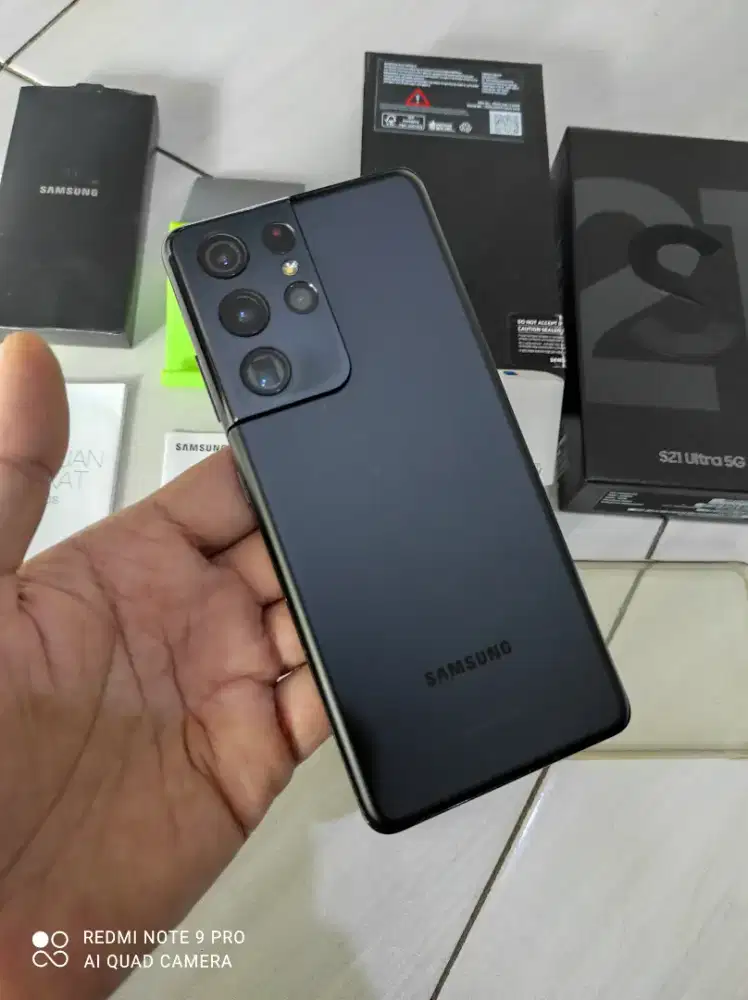 Samsung S21 Ultra 5G SEIN 12/256 Fullset 95% Mulus, Fungsi2 No Minus