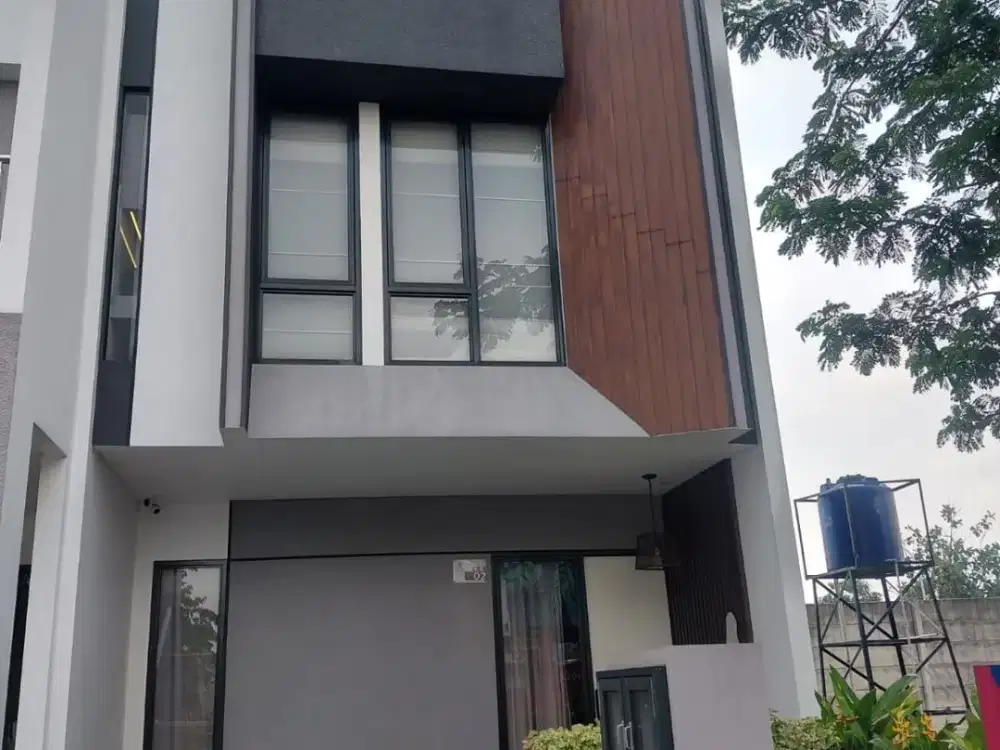 Rumah Cluster Rempoa Bintaro Pondok Ranji Dekat Stasiun dan MRT Gratis Biaya Pajak Transaksi
