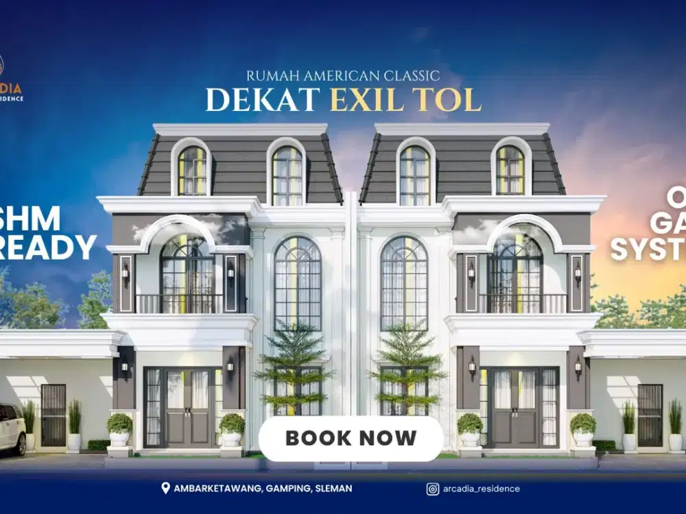 Cluster Mewah di Gamping, Rumah 3 Lantai Dekat Kota Jogja sleman