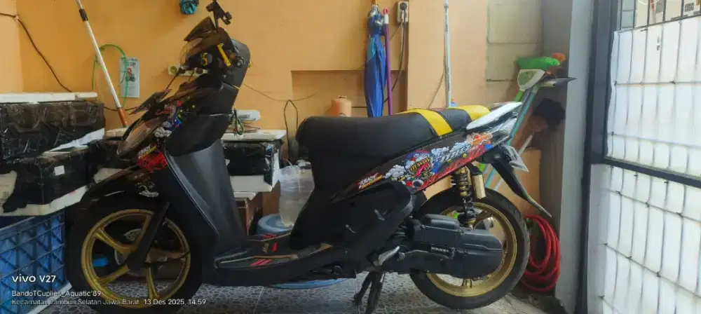 Mio Smile Hitam 2010 110'cc SS Lengkap