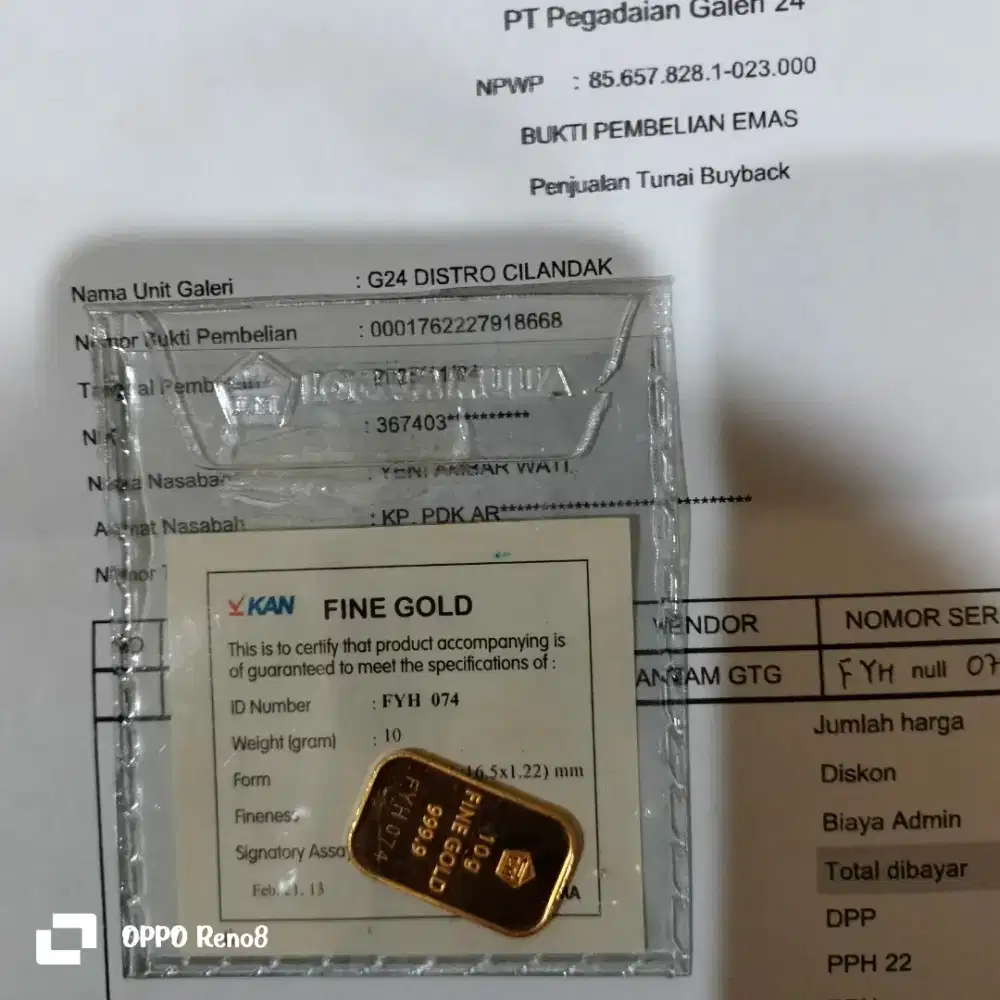 Antam Retro kondisi baik