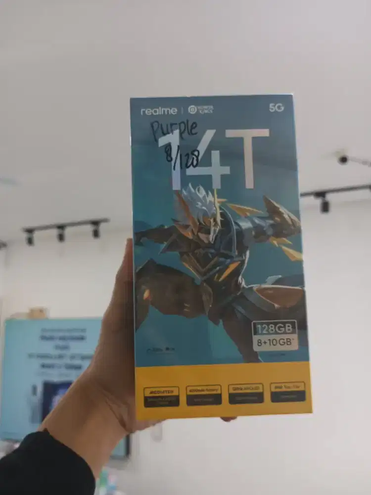 Realme 14T 5G 8/128 New Garansi Resmi Promo Bandung