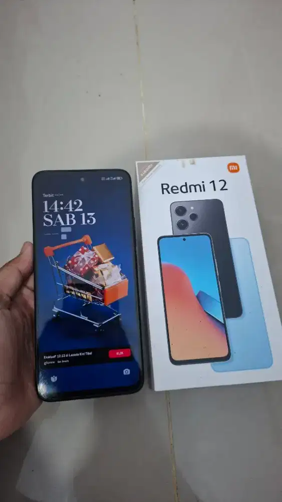 Xiaomi redmi 12 ram 8/256
