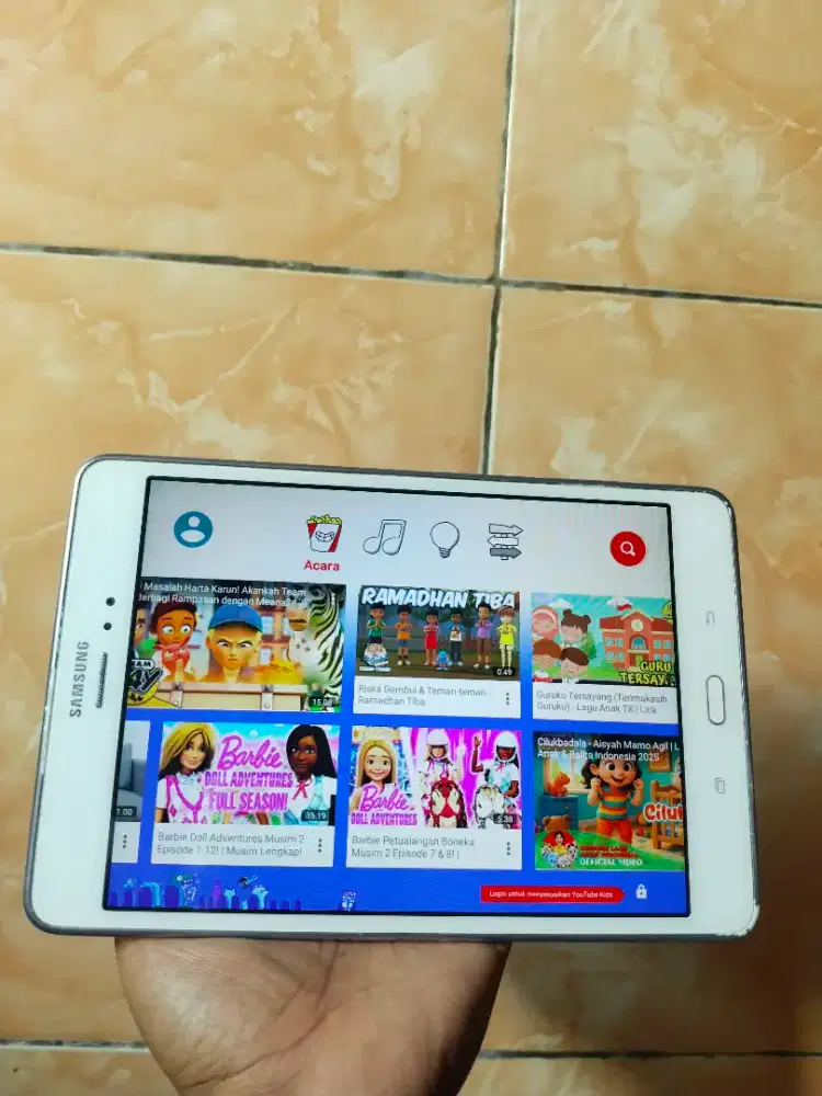 Tab a spen 2/16 8in jaringan 4G unit tab ajh normal nokendala