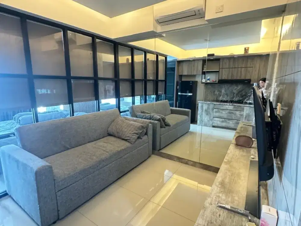 Disewakan Apartemen Breeze Bintaro Type 1 Bedroom Full Furnish Bisa Bulanan Lantai Rendah