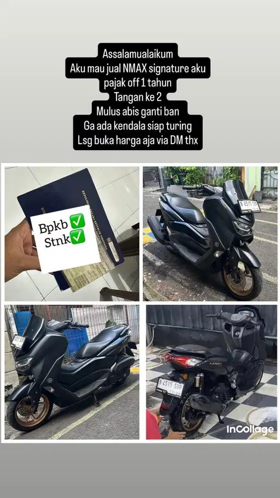 Nmax signature hitam