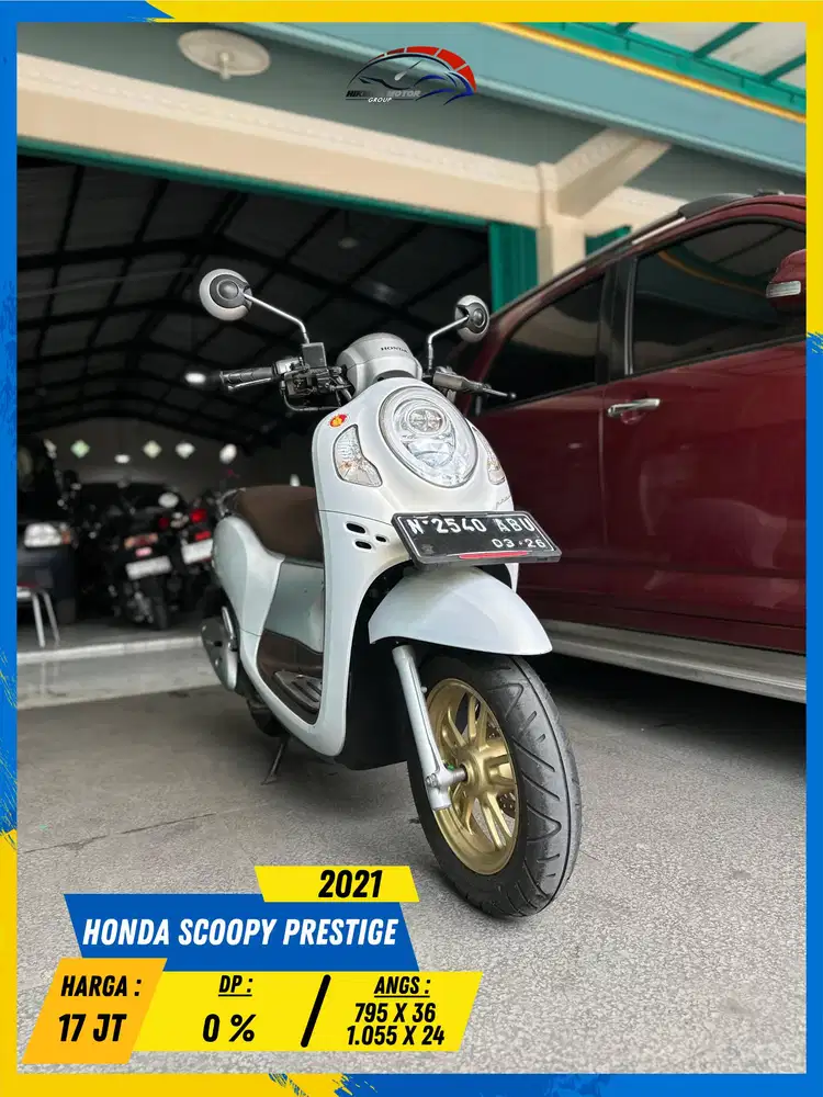 HONDA SCOOPY PRESTIGE 2021 MANTAP GASS MASZEHH HIKMAH MOTOR KEPUH