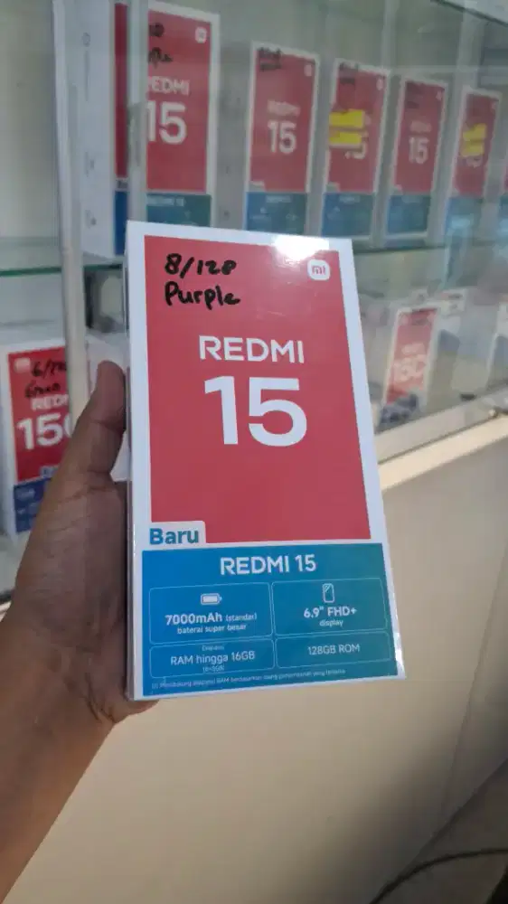 REDMI 15 8/128 SEGEL