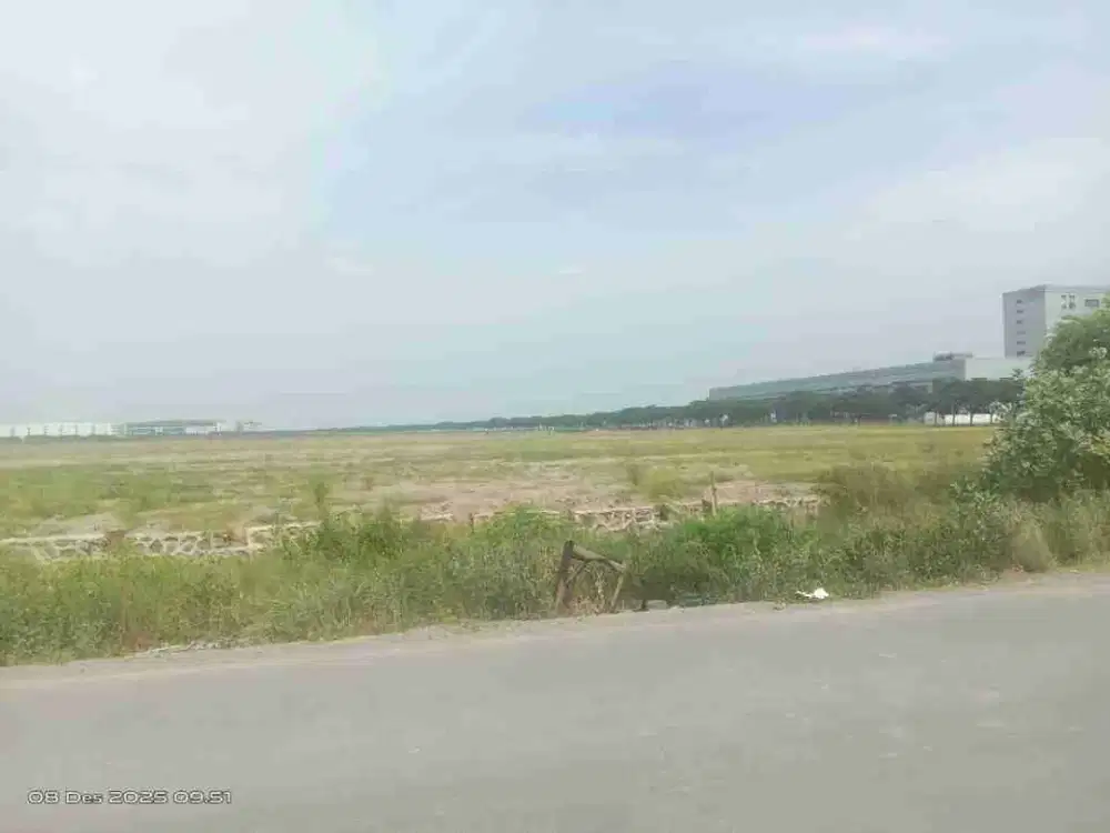 Dijual Tanah Industri Gudang Pabrik Kavling Luas 2.6  Hektar Kawasan Industri Kendal KIK SHM