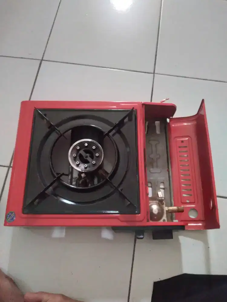 Jual bu kompor portable 120.000 nepis minus pemakaian lok pondok cabe.