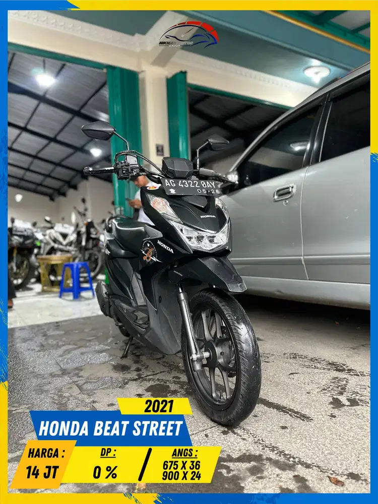 HONDA BEAT STREET 2021 MANTAP GASS MAZEHH HIKMAH MOTOR KEPUH