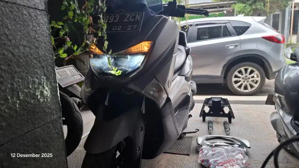 NMAX 2017 Grey Low Km Istimewa
