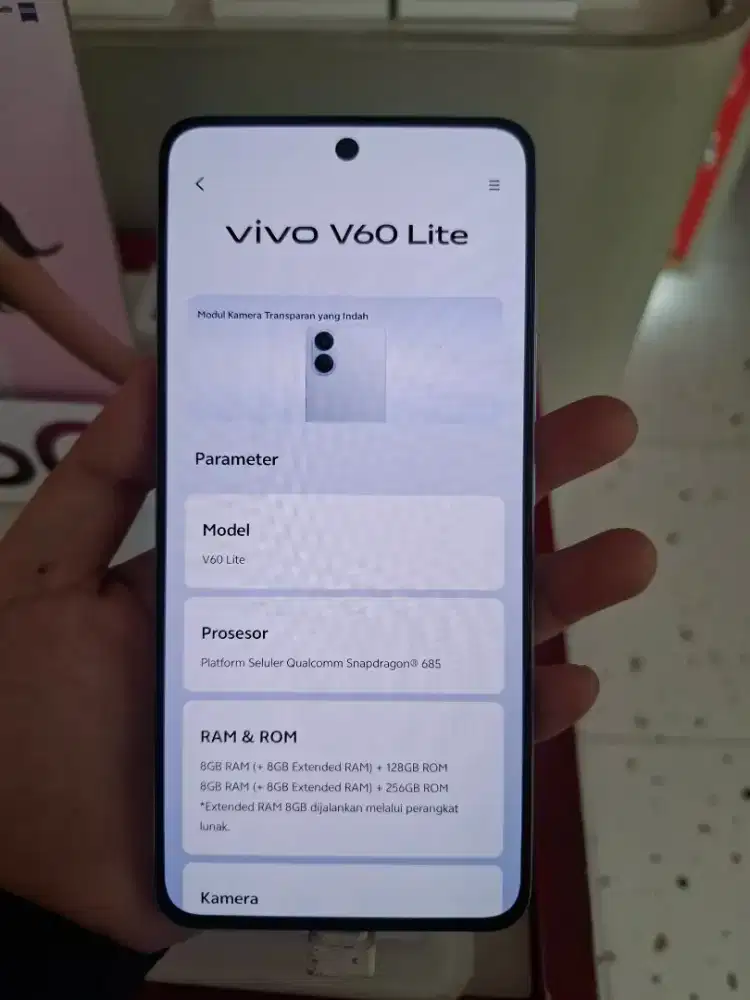 VIVO V60 LITE MURAH BISA CICILAN TANPA DP