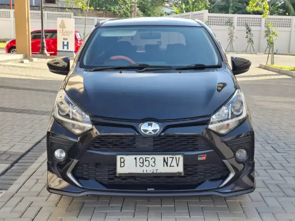 Toyota Agya GR AT 2022 Hitam KM 55rb