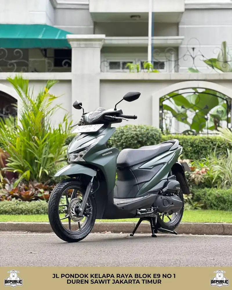 HONDA BEAT DELUXE SMARTKEY TH 2025 WARNA GREEN PERFECT CONDITION