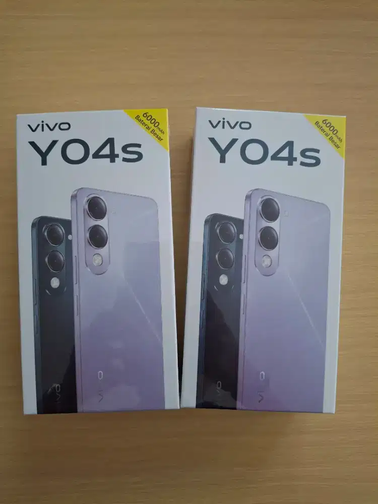 VIVO Y04S RAM 4/64 GB GARANSI RESMI