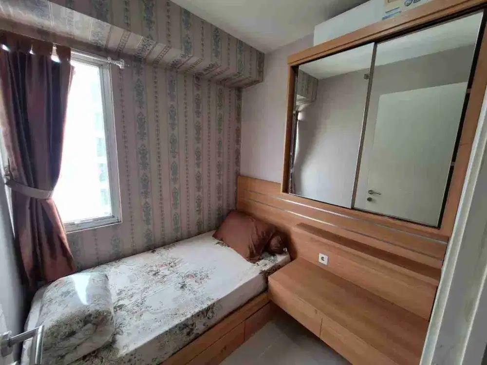 SEWA 3 KAMAR FURNISHED DIATAS MALL BASSURA CITY APARTEMEN