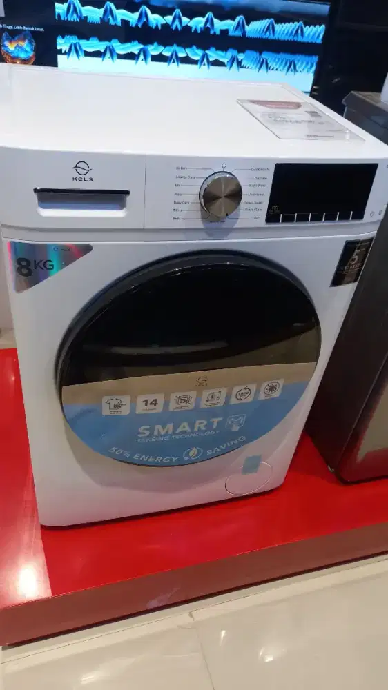 Kels mesin cuci 8kg