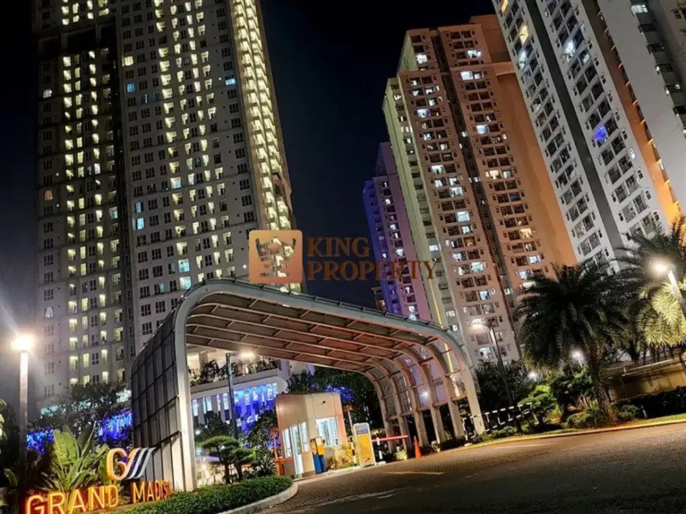 Disewakan 2 Bedroom Condominium Grand Madison – Lantai Rendah, Pool View, Terdekat Central Park & Taman Anggrek