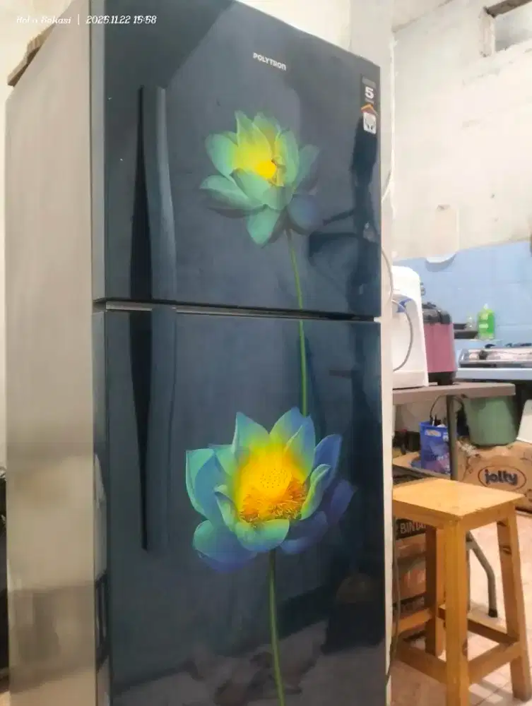 Jual kulkas 2 pintu POLITRON