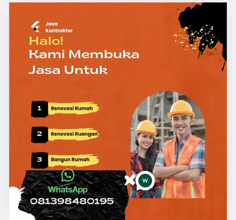 Jasa tukang kontruksi,jasa kontraktor